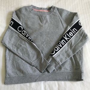 Calvin Klein Performance Logo Fleece Sweatshirt